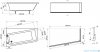 Ravak 10° Wanna asymetryczna 170x100cm prawa C821000000